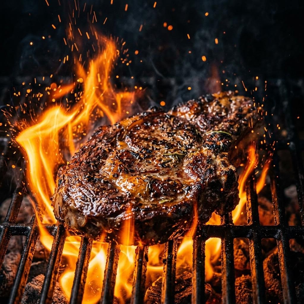 Fuego a la parrilla